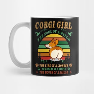 Corgi Girl - Witch - Lioness - Hippie - Sailor (86) Mug